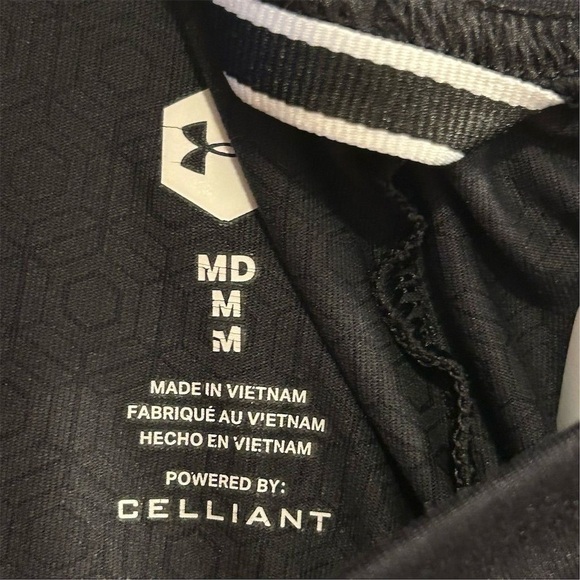 Under Armour University of Maryland Black Track Pants Medium Athletic Casual - Picture 8 of 9